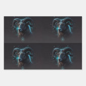 〔占星術の〕十二宮図星記号 ラッピングペーパーシート (正面)