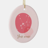 〔占星術の〕十二宮図標識射手座 セラミックオーナメント (右)