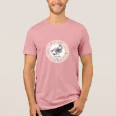〔占星術の〕十二宮図標識蠍座 トライブレンドTシャツ (正面)