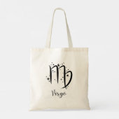 〔占星術の〕十二宮図標識《星座》乙女座 トートバッグ (裏面)