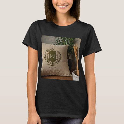 〔占星術の〕十二宮図標識《星座》乙女座 | 完全主義の性格 Tシャツ (正面)