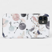〔占星術の〕十二宮図水彩占星術デザイン Case-Mate iPhoneケース (裏面(横))