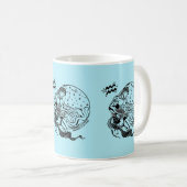 〔占星術の〕十二宮図符号 コーヒーマグカップ (正面右)