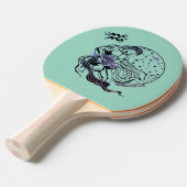 〔占星術の〕十二宮図符号 卓球ラケット (正面アングル)