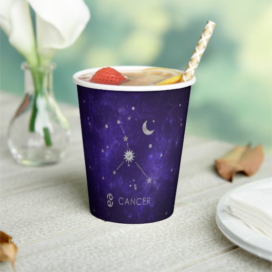 〔占星術の〕十二宮図紫がん |宇宙占星術占星術 紙コップ (インサイチュ)