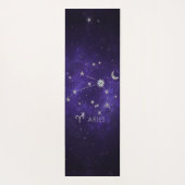 〔占星術の〕十二宮図紫の牡羊座 |宇宙占星術占星術 ヨガマット (裏面)