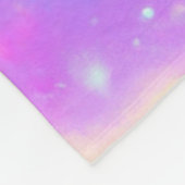 〔占星術の〕十二宮図署名金ゴールドの背景カラフル表示 | フリースブランケット (角)