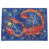 〔占星術の〕十二宮図蠍座抱き枕大 ラージペーパーバッグ (正面)