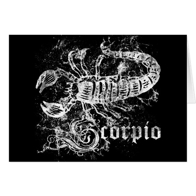 〔占星術の〕十二宮図蠍座 (正面横)