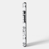 〔占星術の〕十二宮図記号 – 《星座》乙女座.w Case-Mate iPhoneケース (裏面 / 左)