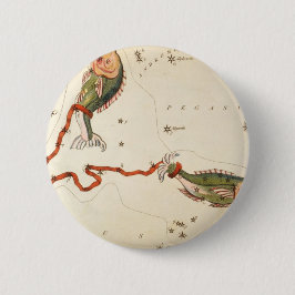 「〔占星術の〕十二宮図記号：魚座」ボタン 缶バッジ