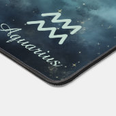 〔占星術の〕十二宮図誕生サインアクエリアスアストログ デスクマット (コーナー)