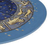 〔占星術の〕十二宮図輪 カッティングボード (角)