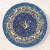 〔占星術の〕十二宮図輪 コースター (正面)