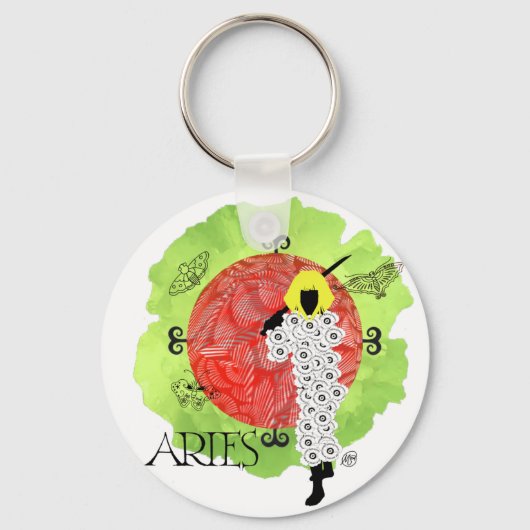 〔占星術の〕十二宮図鍵 キーホルダー (正面)