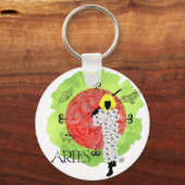 〔占星術の〕十二宮図鍵 キーホルダー (正面)