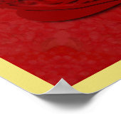 〔占星術の〕十二宮図陰陽ラットペーパー中国のカット年2020 SqP ポスター (角)