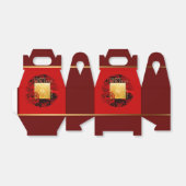 〔占星術の〕十二宮図陰陽中国のバンブーラット年2020 GFB2 フェイバーボックス (折り畳みなし)