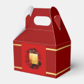 〔占星術の〕十二宮図陰陽竹中国のネズミ年2020切り妻 フェイバーボックス (裏面サイド)