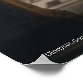 〔占星術の〕十二宮図電源：射手座 ポスター (角)