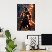 〔占星術の〕十二宮図電源:蠍座 ポスター (ホームオフィス)