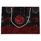 〔占星術の〕十二宮図魔法クリムゾン |ヘンナレッドゴシックスカルバラ ラージペーパーバッグ (正面)