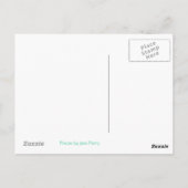 〔占星術の〕十二宮図魚座はがき ポストカード (裏面)