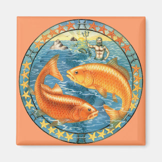 〔占星術の〕十二宮図魚座カスタマイズよ！ マグネット