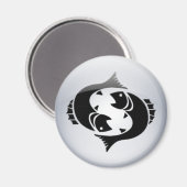 〔占星術の〕十二宮図魚座 マグネット (正面/裏面)