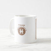 (占星術の)十二宮図魚類 コーヒーマグカップ (正面左)