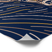 〔占星術の〕十二宮図鹿アニマルプリント | Deerプリント ポスター (角)