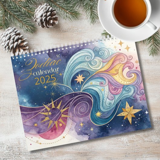 〔占星術の〕十二宮図12か月カレンダー カレンダー