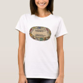 (占星術の)十二宮図1496年 Tシャツ (正面)