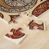 〔占星術の〕十二宮図1896byアルフォンスミュシャ-アールヌーボー ジグソーパズル (側面)