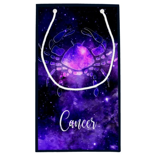 〔占星術の〕十二宮図:がん スモールペーパーバッグ (裏面)