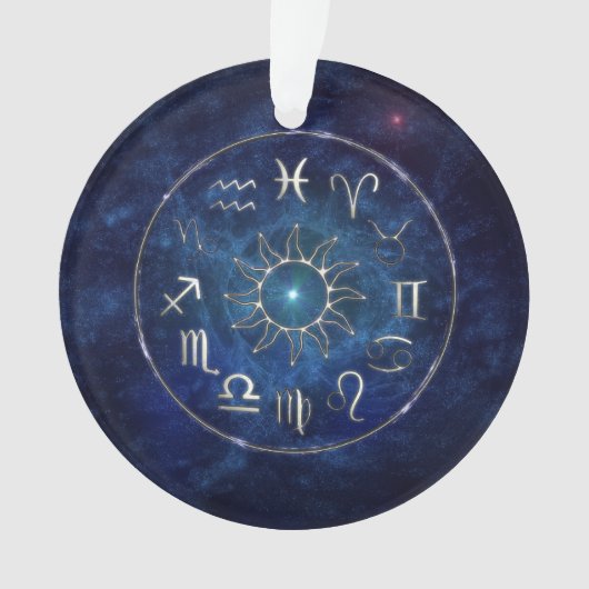 (占星術の)十二宮図 オーナメント (正面)