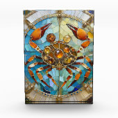 〔占星術の〕十二宮図 – カニがん フォトブロック (正面)