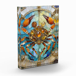 〔占星術の〕十二宮図 – カニがん フォトブロック