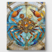 〔占星術の〕十二宮図 – カニがん フォトプラーク (正面)