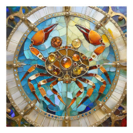 〔占星術の〕十二宮図 – カニがん フォトプリント           