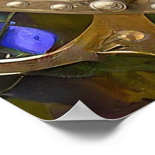 〔占星術の〕十二宮図 – カニがん ポスター (角)