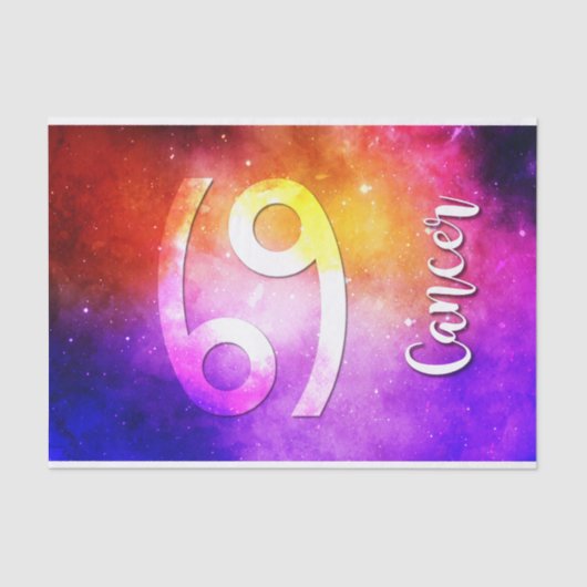 〔占星術の〕十二宮図：キャンディがん宇宙 薄葉紙 (正面)