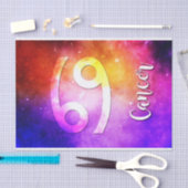 〔占星術の〕十二宮図：キャンディがん宇宙 薄葉紙 (クラフト)