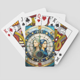 〔占星術の〕十二宮図 – ジェミニザツインズ トランプ