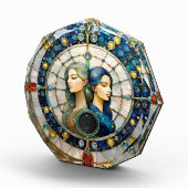 〔占星術の〕十二宮図 – ジェミニザツインズ フォトブロック (右)