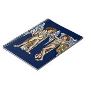 (占星術の)十二宮図: ジェミニ1482年 ノートブック (左側)