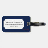 (占星術の)十二宮図: ジェミニ1482年 ラゲッジタグ (裏面横)