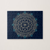 (占星術の)十二宮図 ジグソーパズル (横)