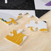 〔占星術の〕十二宮図 ジグソーパズル (側面)