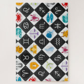 〔占星術の〕十二宮図 ジグソーパズル (縦)